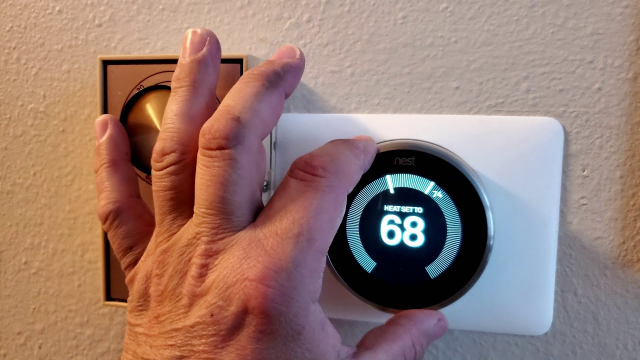 nest blinking green light